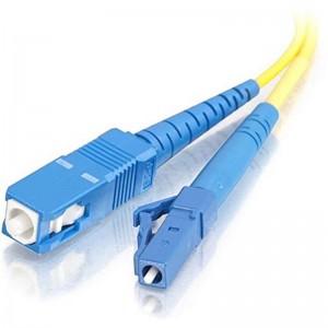 LC / SC Plenum - jmenovité 9/125 simplexní single-mode vlákno patch kabel